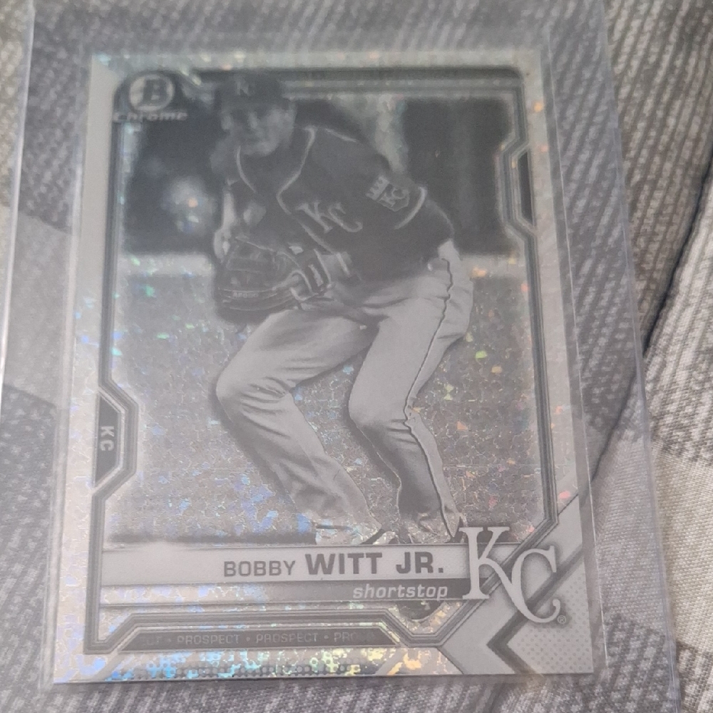 Bowman Chrome Bobby Witt Jr. Baseball Card